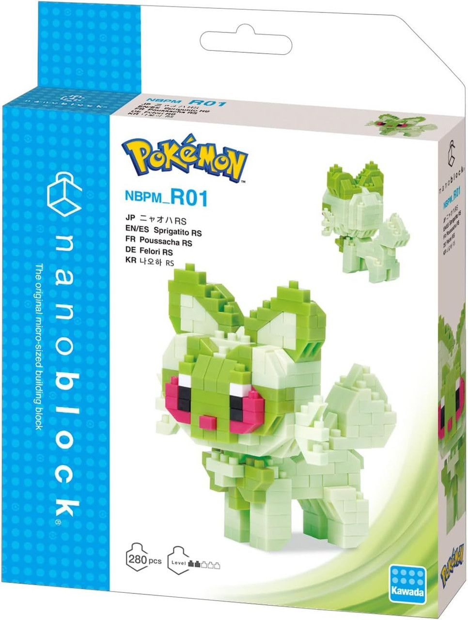 Nanoblock Pokemon - Sprigatito